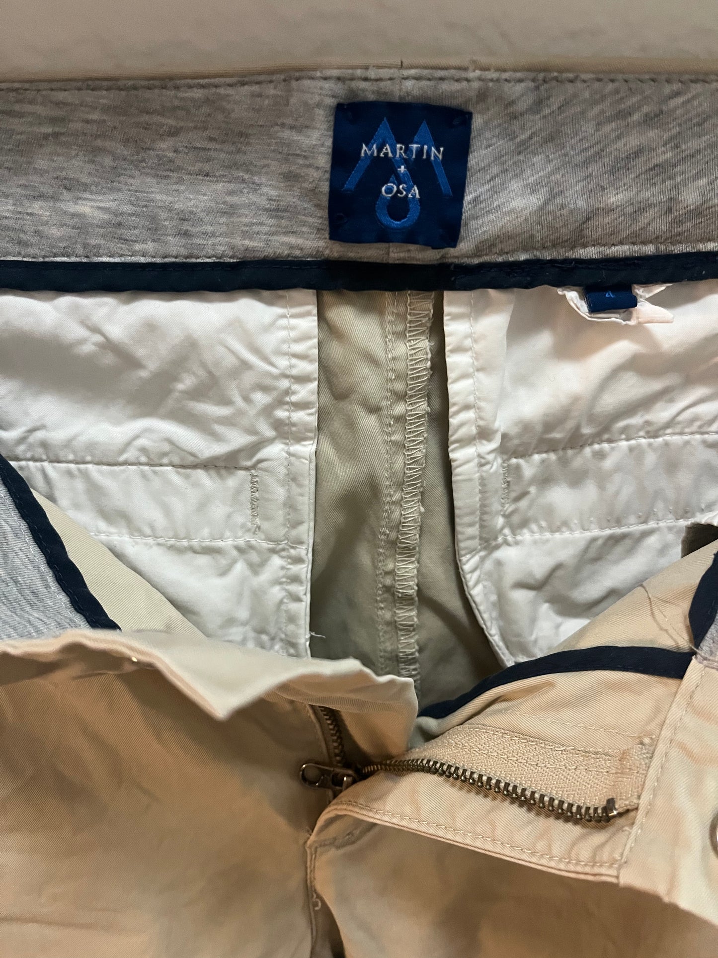 Martin & Osa (circa 2010) soft wide leg chino sand color