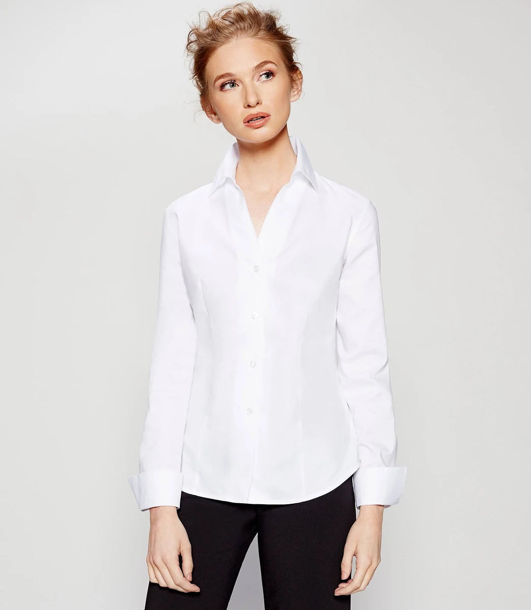 Calvin Klein Women's Classic Button-Up Blouse